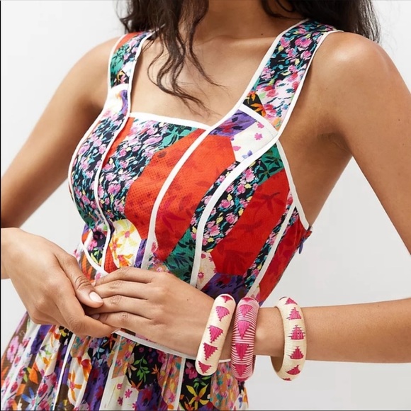 Anthropologie Bhanuni by Jyoti Square Neck Maxi Dress - Picture 7 of 8